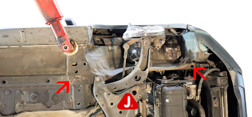 Rustbeskyttelse i Maribo, langsgående forvange behandles